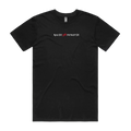 Black front flat lay