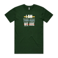 Forest Green front flat lay