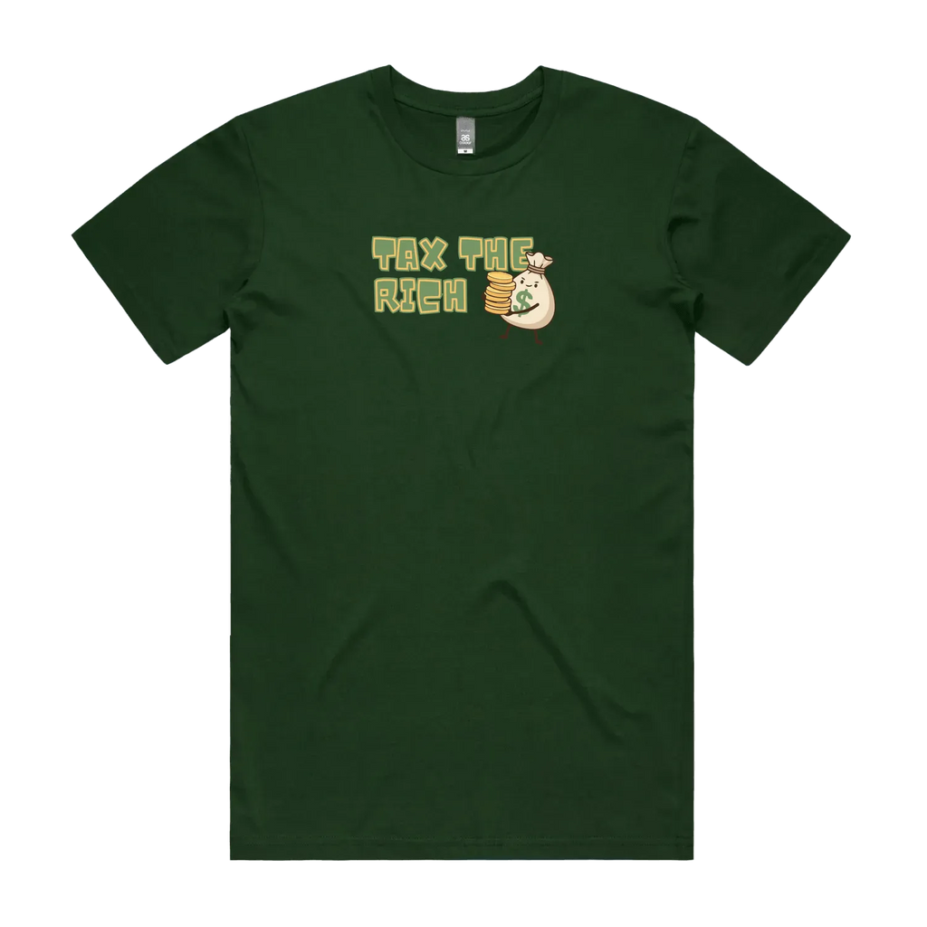 Forest Green front flat lay