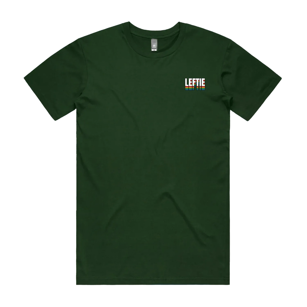 Forest Green front flat lay