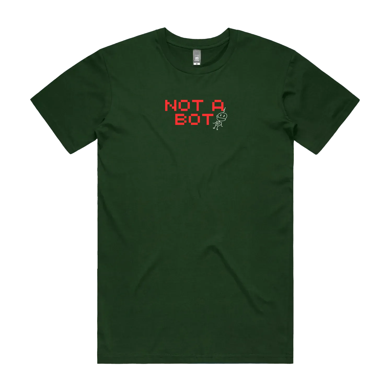 Forest Green front flat lay