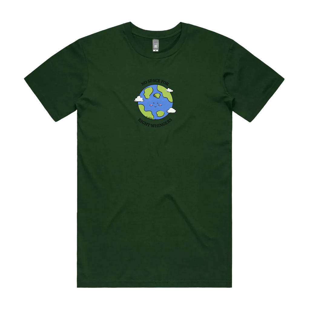 Forest Green front flat lay