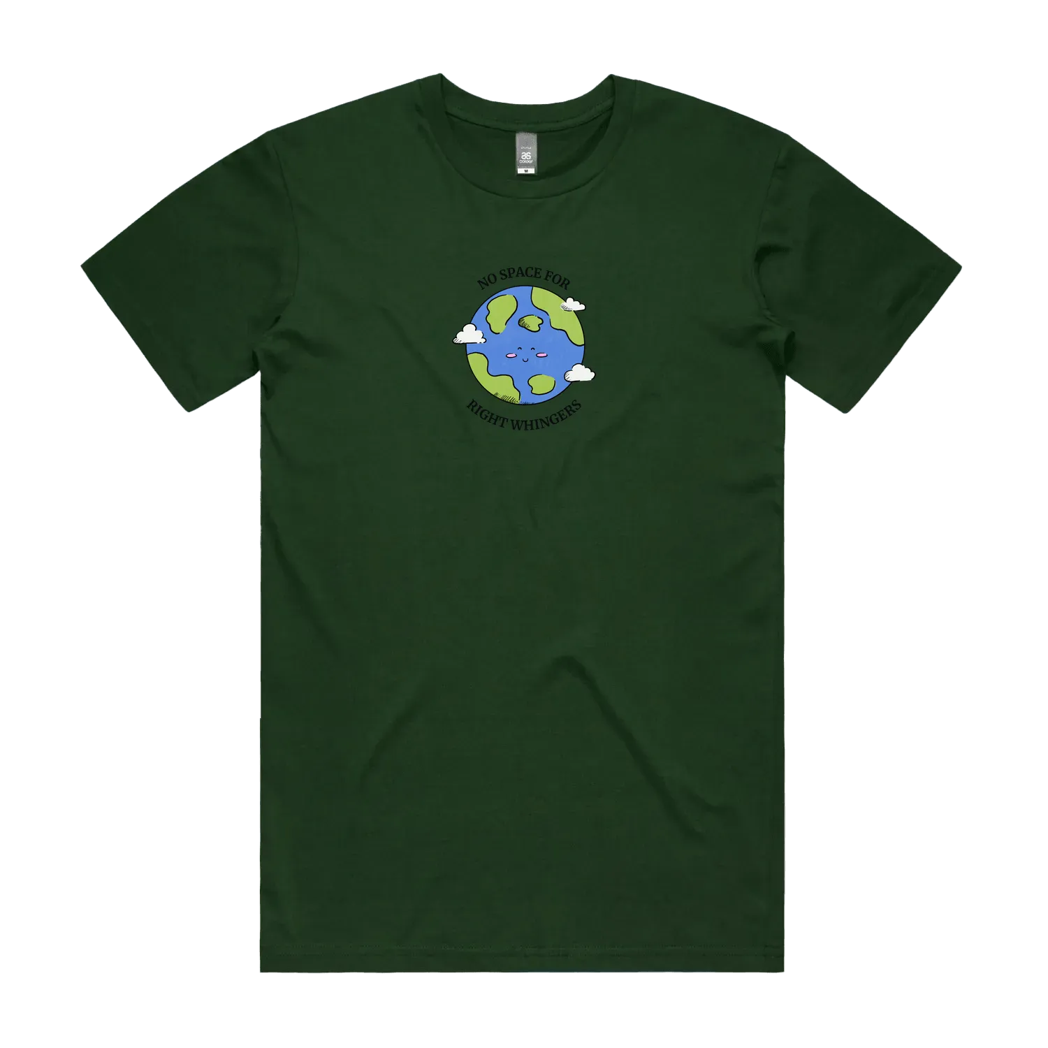 Forest Green front flat lay
