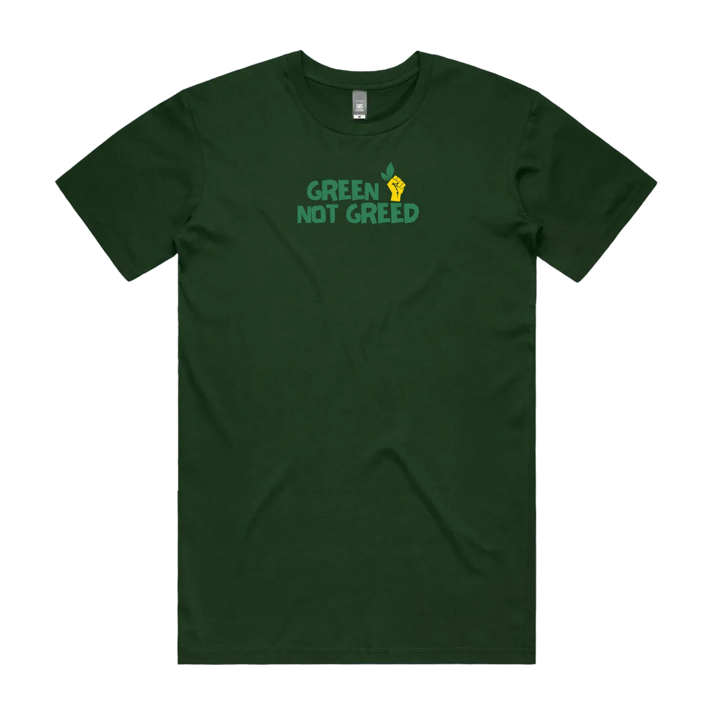 Forest Green front flat lay