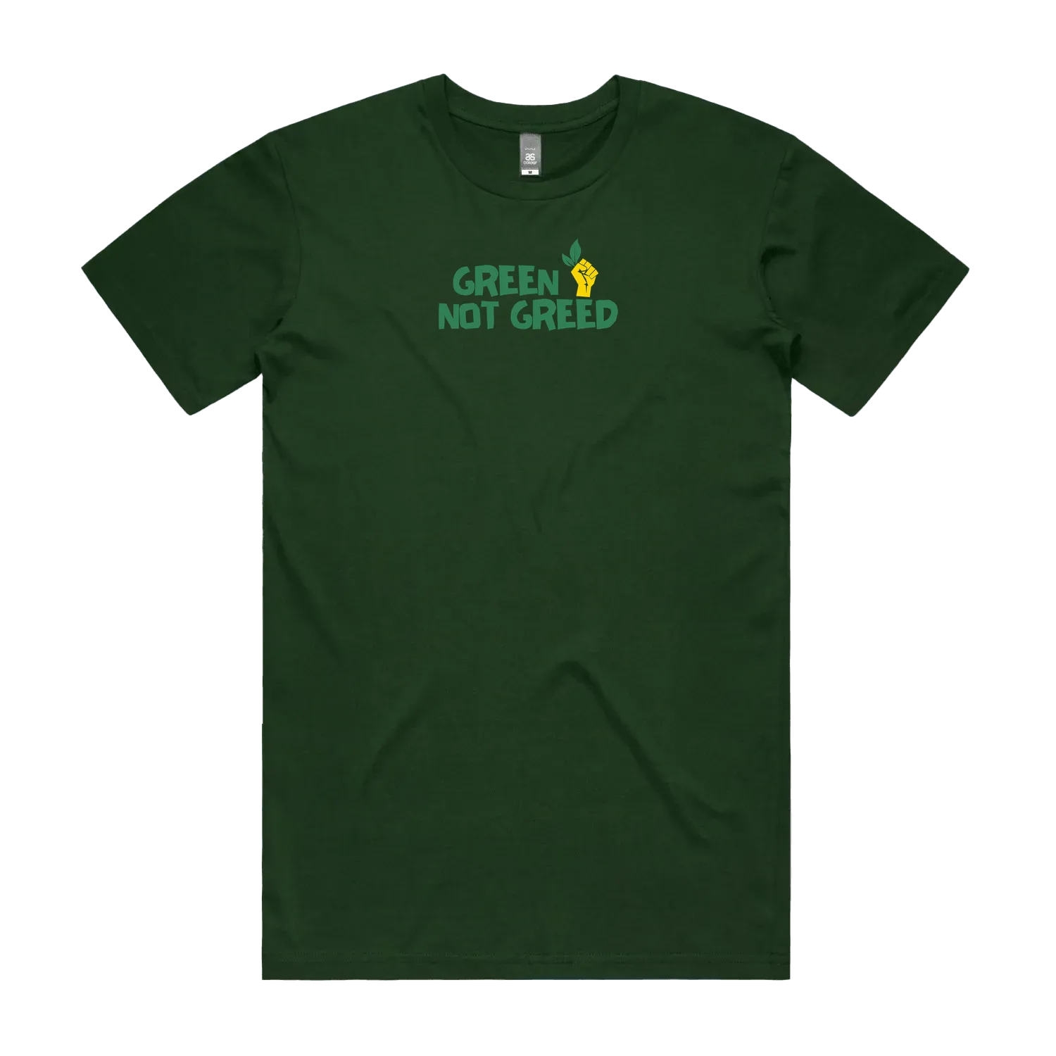 Forest Green front flat lay