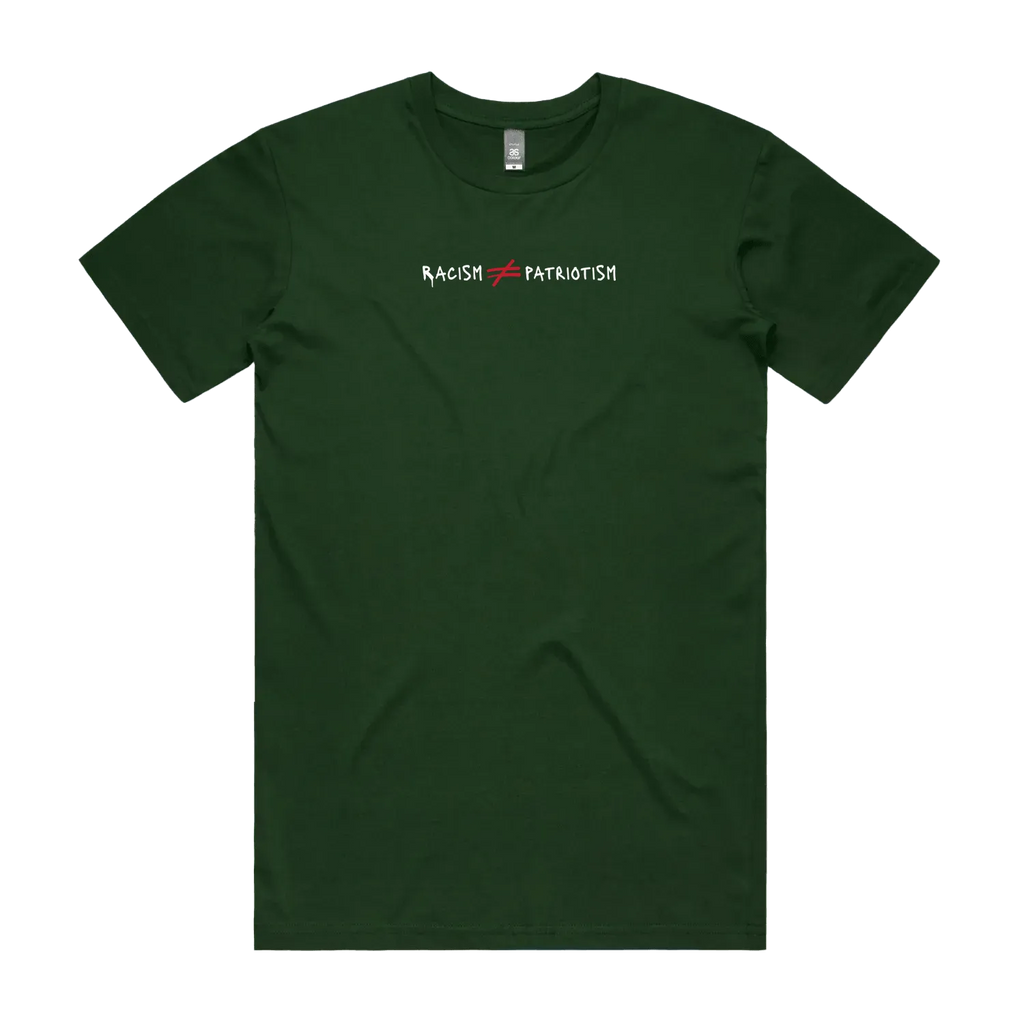 Forest Green front flat lay
