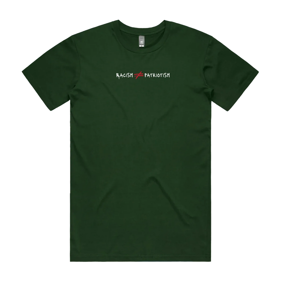 Forest Green front flat lay