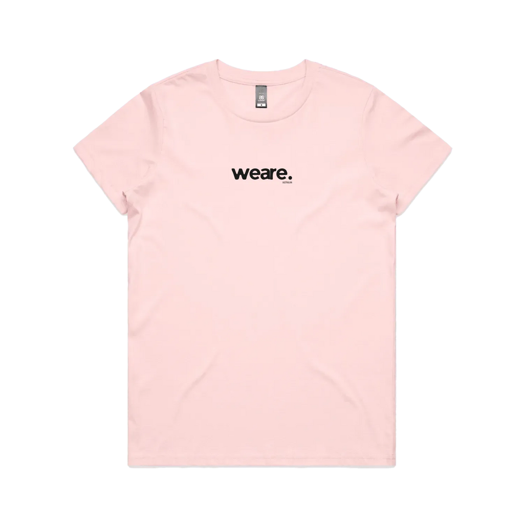 Pink front flat lay