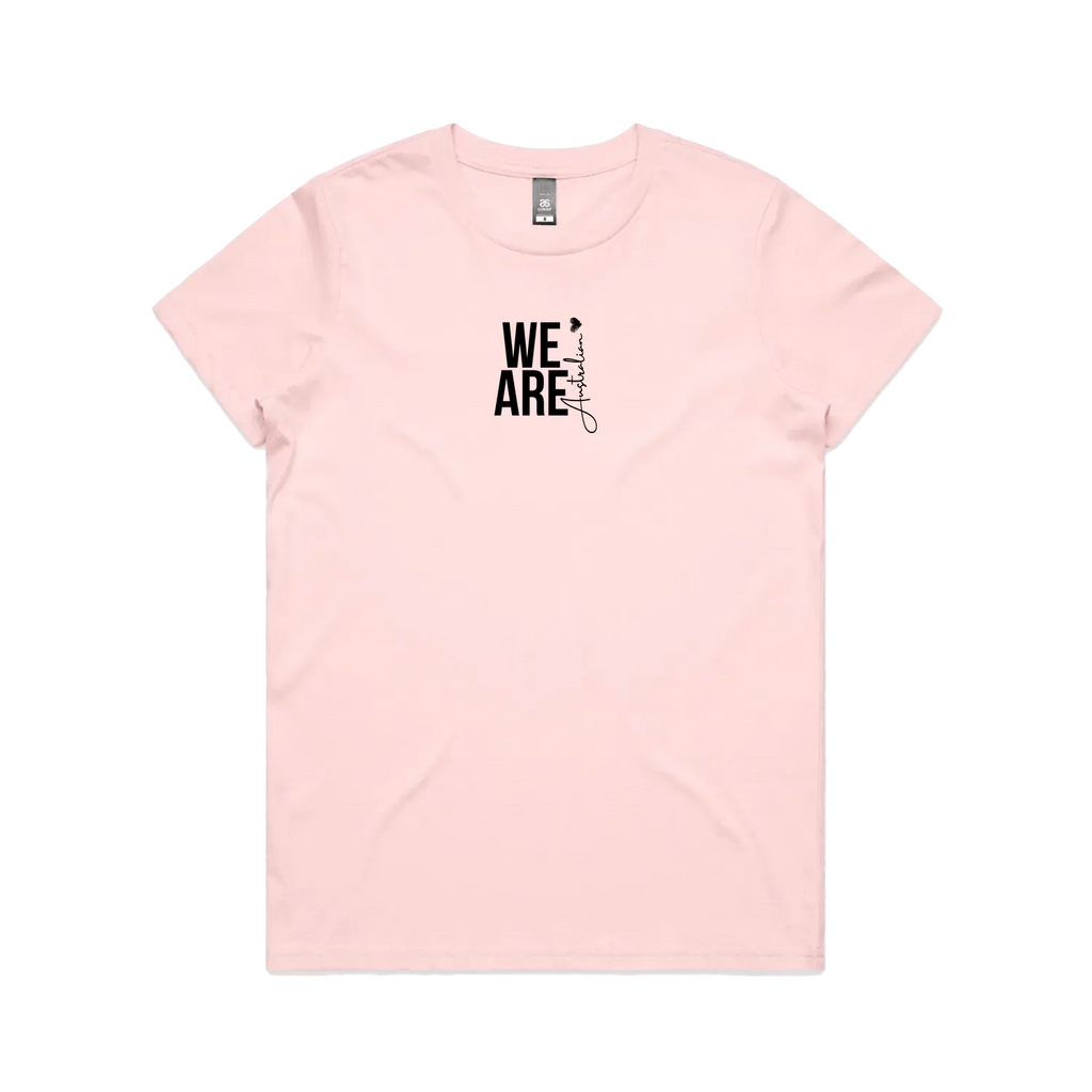 Pink front flat lay