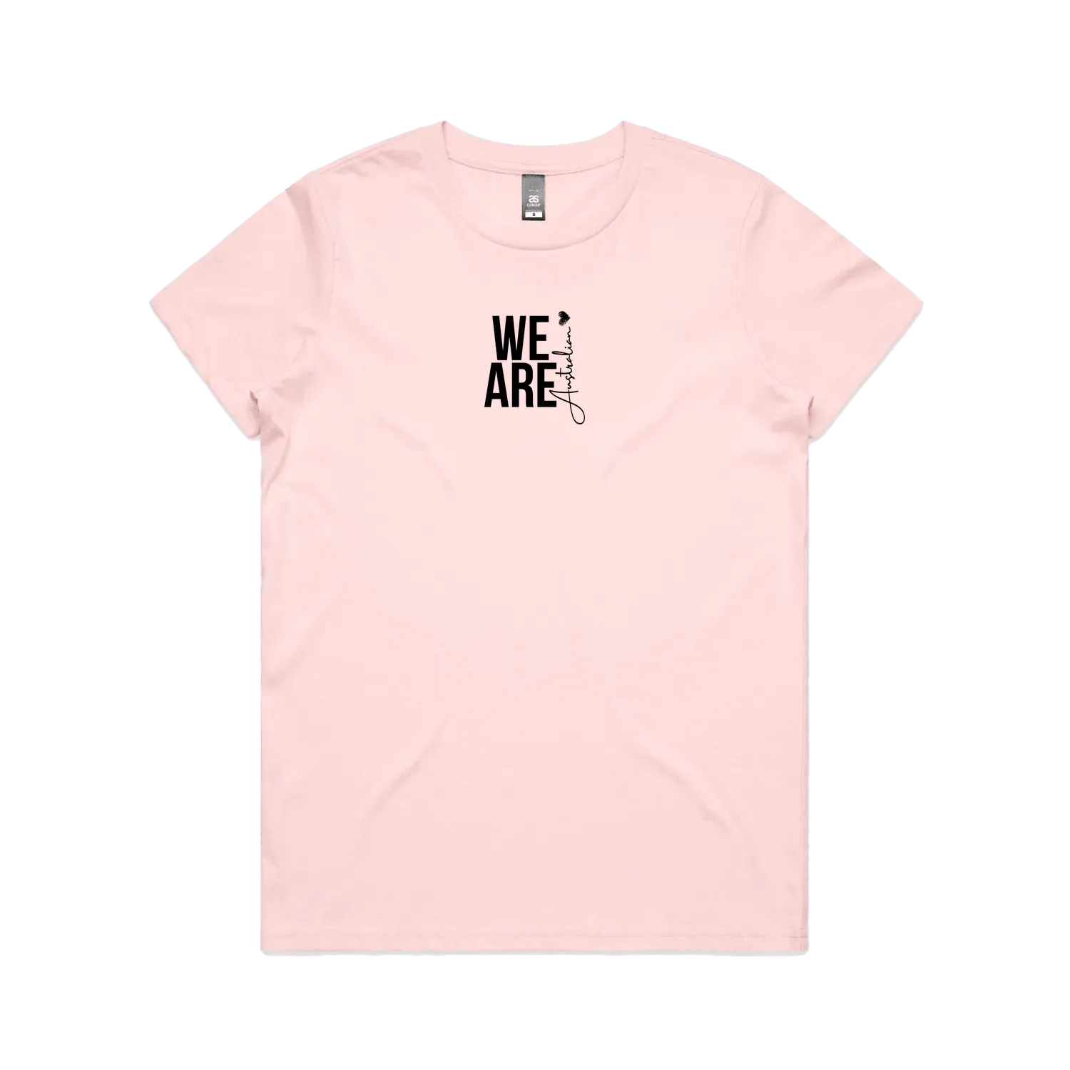 Pink front flat lay
