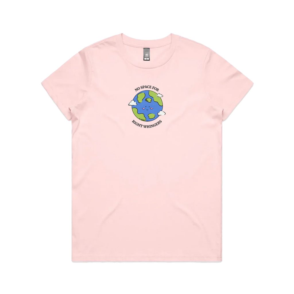 Pink front flat lay