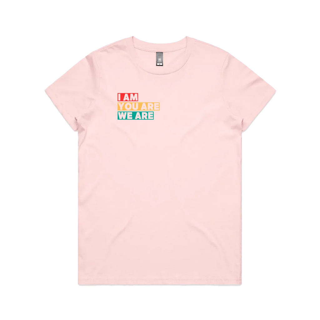 Pink front flat lay