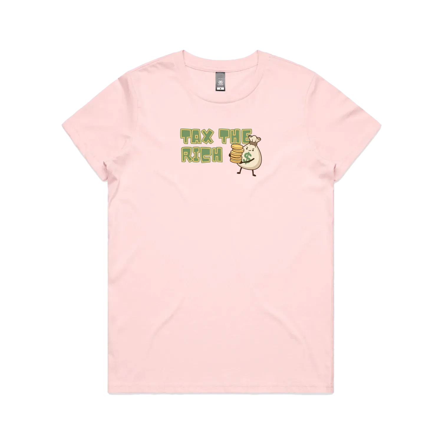 Pink front flat lay
