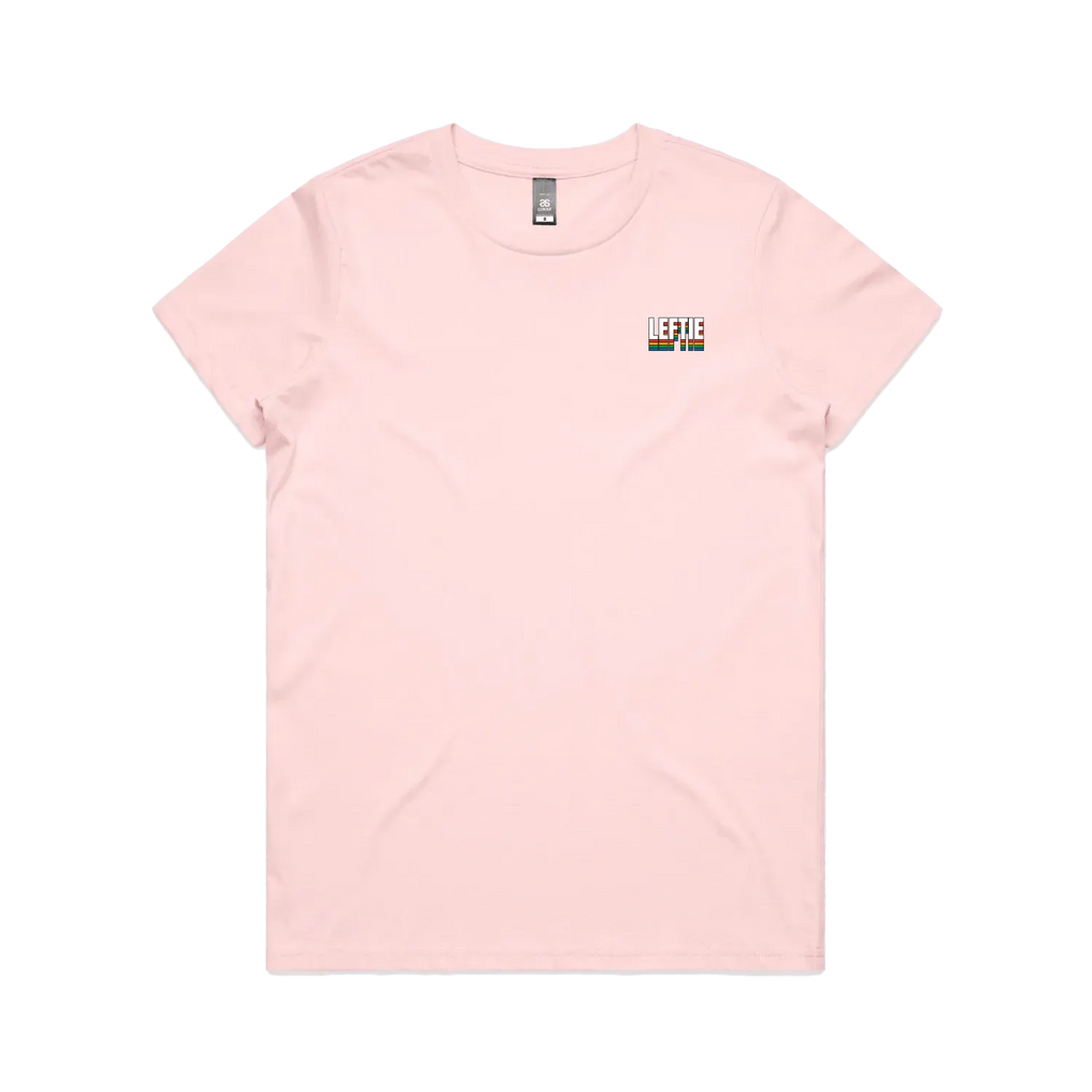Pink front flat lay