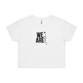 White front flat lay