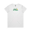 White front flat lay