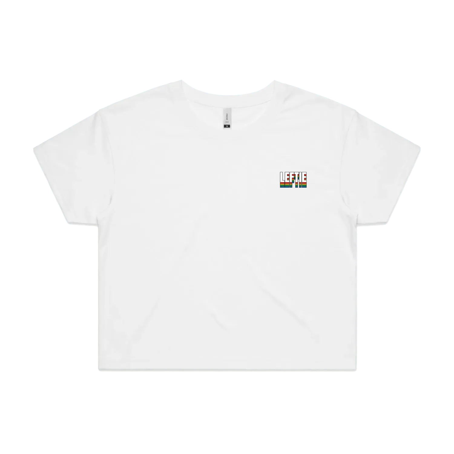 White front flat lay
