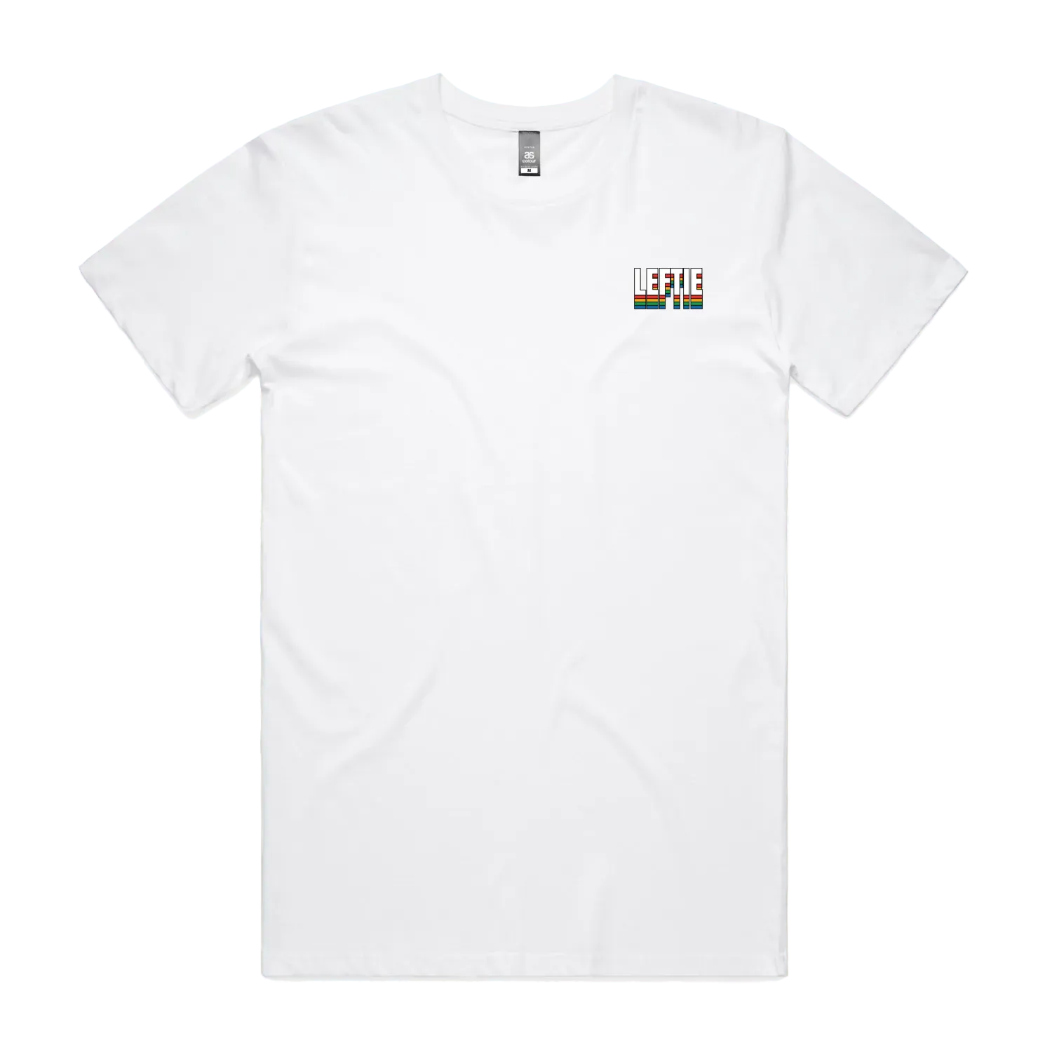 White front flat lay