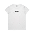 White front flat lay